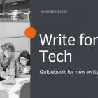 write for us: tech